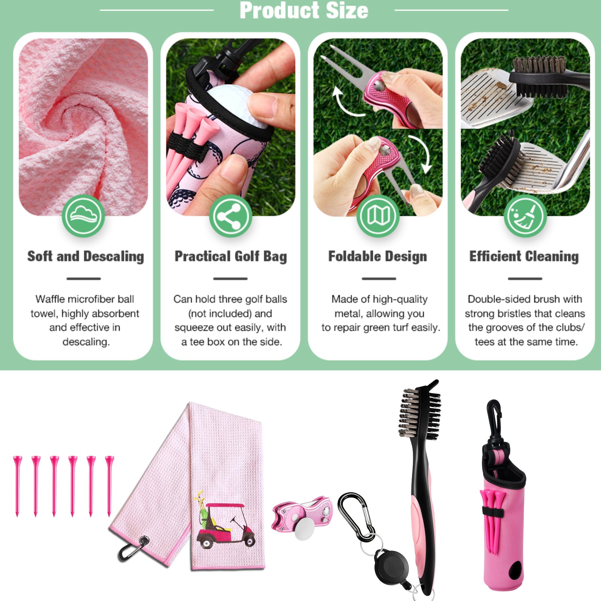 10 Pcs Golf Accessories Kit, I - Golf Equipment Stores review and price
